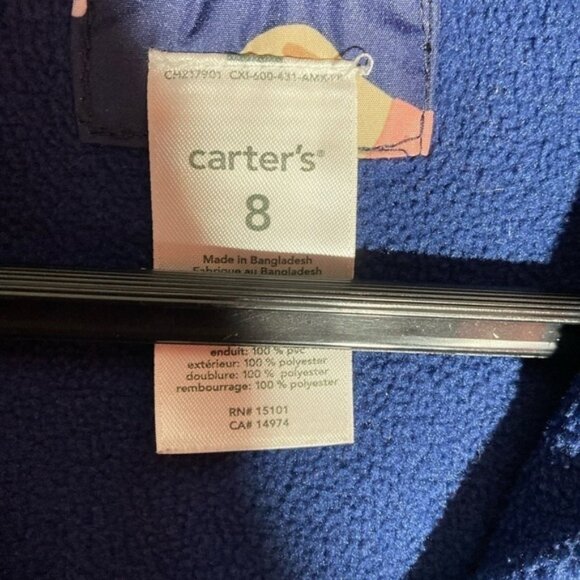 Carters spring jacket size 8 - dogs motif - Picture 4 of 5